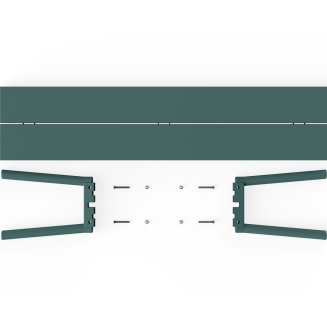 Ławka ogrodowa Fatboy Fred's Bench Dark Sage 160x40x46 cm - 8