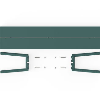 Ławka ogrodowa Fatboy Fred's Bench Dark Sage 160x40x46 cm - 8