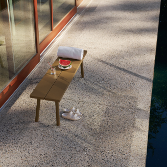 Ławka ogrodowa Fatboy Fred's Bench Dark Sage 160x40x46 cm - 14