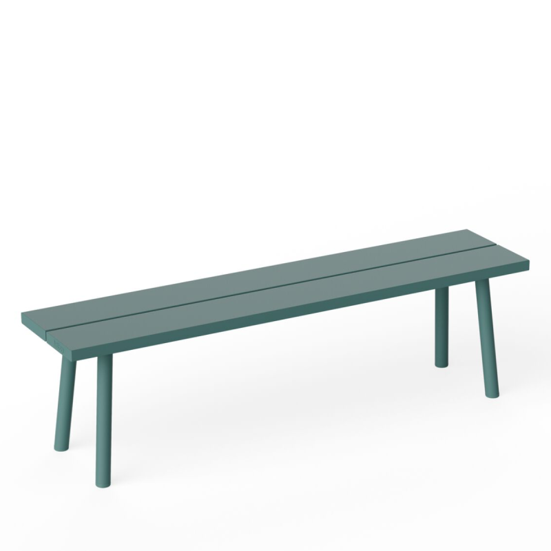Ławka ogrodowa Fatboy Fred's Bench Dark Sage 160x40x46 cm