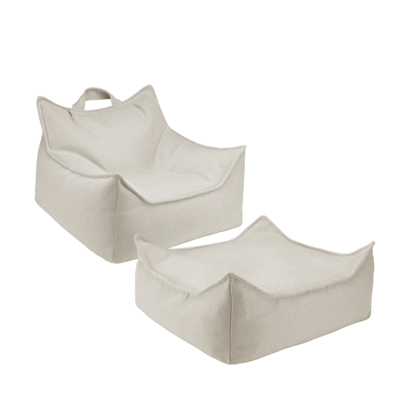 Outdoorowy zestaw puf dziecięcych Wigiwama Terra