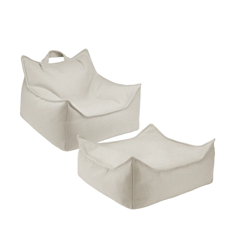 Outdoorowy zestaw puf dziecięcych Wigiwama Terra