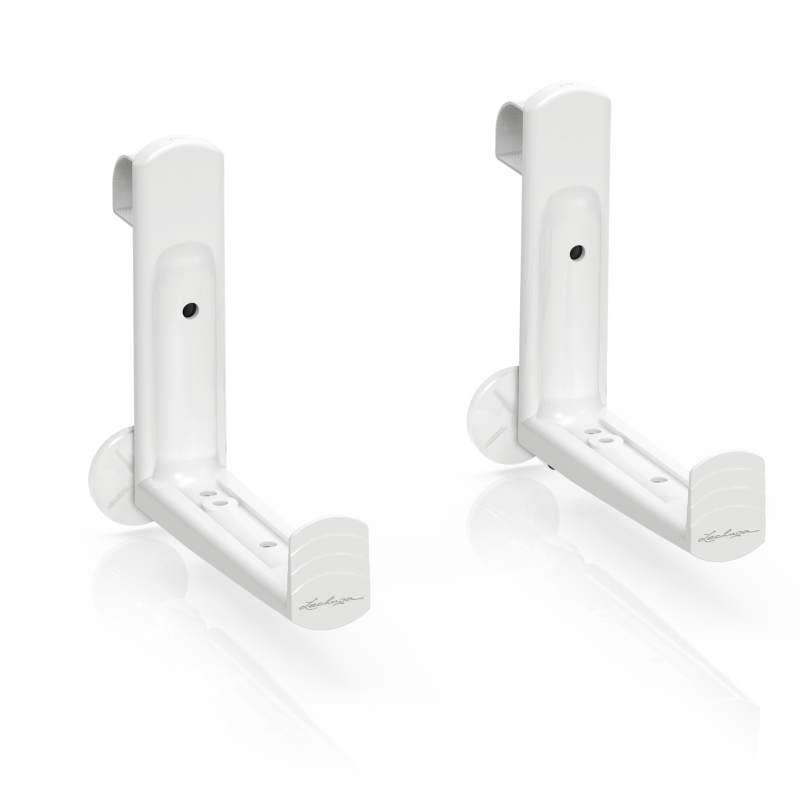  Balcony holders for Lechuza Balconera flower pots, white