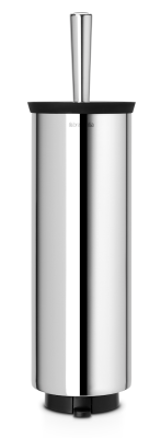 Szczotka WC stojąca / ścienna Brabantia Brilliant Steel