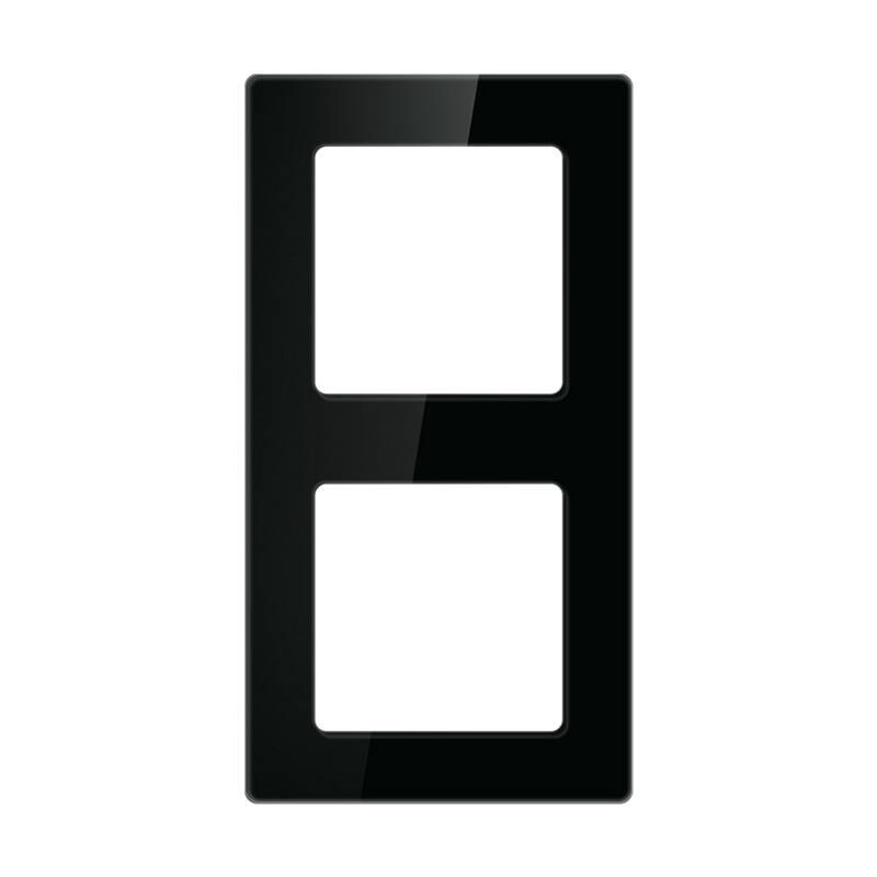 Ramka AVATTO N-TS10-Frame-B2 podwójna (czarna)
