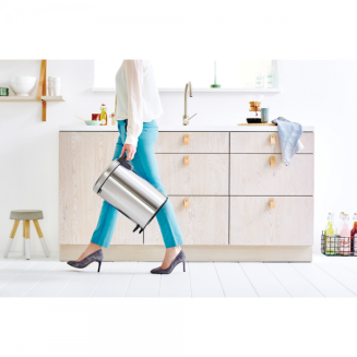 Kosz łazienkowy Brabantia NewIcon 20l Matt Steel - 4