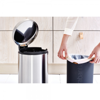 Kosz łazienkowy Brabantia NewIcon 20l Matt Steel - 6