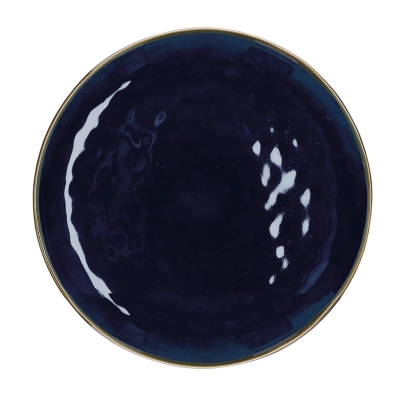  Rose&Tulipani | Set of 2 Concerto Blu Cobalto round platters - Cobalt, 32 cm