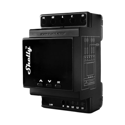  SHELLY Pro 4PM Wi-Fi DIN 4-channel transmitter