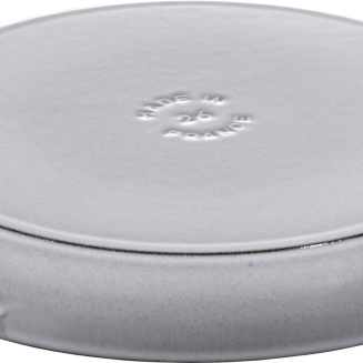  Staub round cast iron grill pan with two handles - 30 cm, graphite - 3