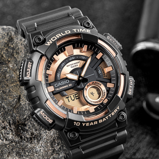 Zegarek Męski CASIO Gerton AEQ-110W-1A3VDF + BOX - 5