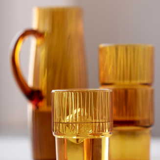 Dzbanek Bitz Kusintha Amber Glass 1.2l - 3