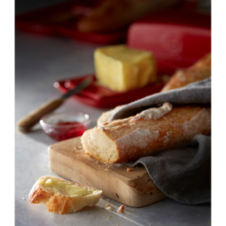 Forma do wypieku bagietek paryskich Emile Henry czerwona - 7