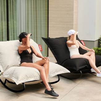  Combi deal: Rock 'n Roll Black + Fatboy The Original Outdoor Mist Pouffe - 9