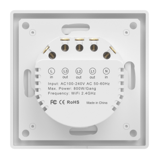 Włącznik światła AVATTO TS20-EU-W3 Wi-Fi - 3