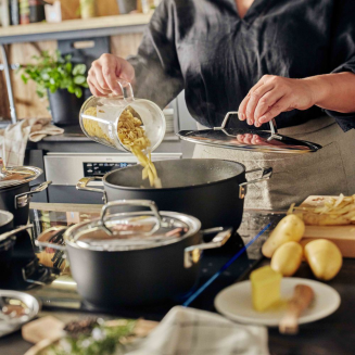 Wok tytanowy Demeyere Alu Pro 5 30 cm - 6