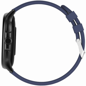 Smartwatch Damski GRAVITY GT12-2 Granatowy Pasek Silikonowy + Czarna Bransoleta - 7