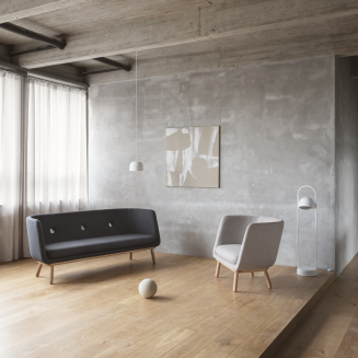  Eva Solo Quay Small White Pendant Lamp - 3