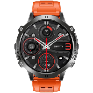 Smartwatch Gravity Czarny Pasek + Bransoleta GT42-5 - 5