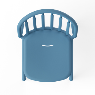 Krzesło ogrodowe Fatboy Fred's Chair Wave Blue - 5