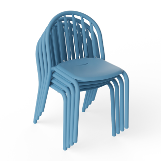 Krzesło ogrodowe Fatboy Fred's Chair Wave Blue - 6