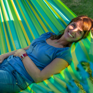 Hamak La Siesta Brisa Outdoor Lime Single - 2