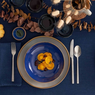  Rose&Tulipani | Concerto Blu Cobalto rectangular plate - Cobalt, 36 x 26.5 cm - 5