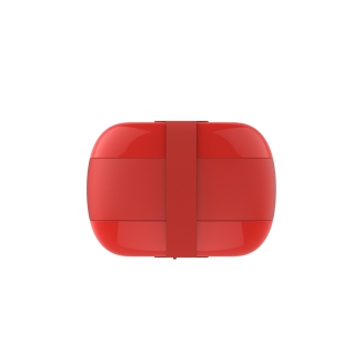 Alessi Food à Porter lunch box, red - 4