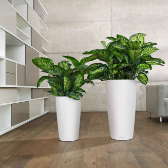 Donica Lechuza Rondo Premium 32 | 40 biały mat - 6