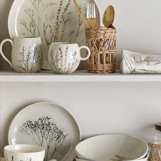 Zestaw porcelany śniadaniowy Bloomingville Bea 12 szt. | BESTSELLER | SZYBKA WYSYŁKA 24H - 6