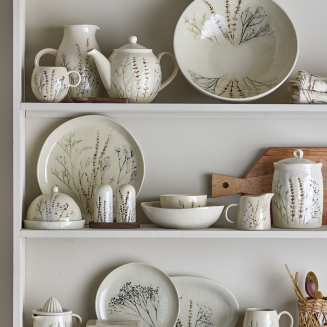 Zestaw porcelany śniadaniowy Bloomingville Bea 12 szt. | BESTSELLER | SZYBKA WYSYŁKA 24H - 7
