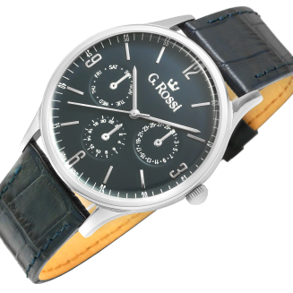 Zegarek Męski G.Rossi 10737A-6F1 + BOX - 3