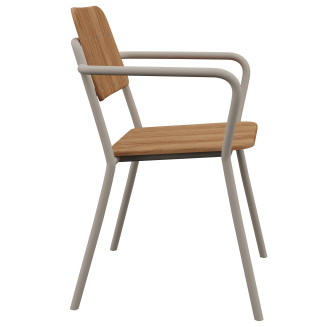 Krzesło ogrodowe SACKit Kirra Patio Taupe - 3