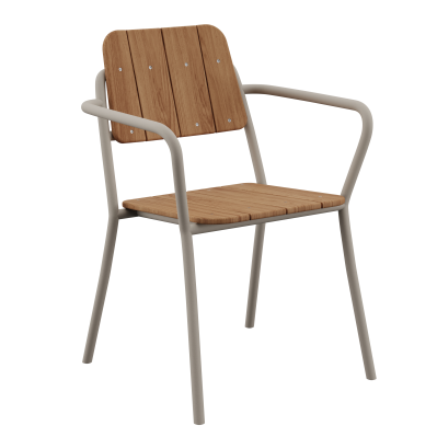 SACKit Kirra Patio Taupe Garden Chair