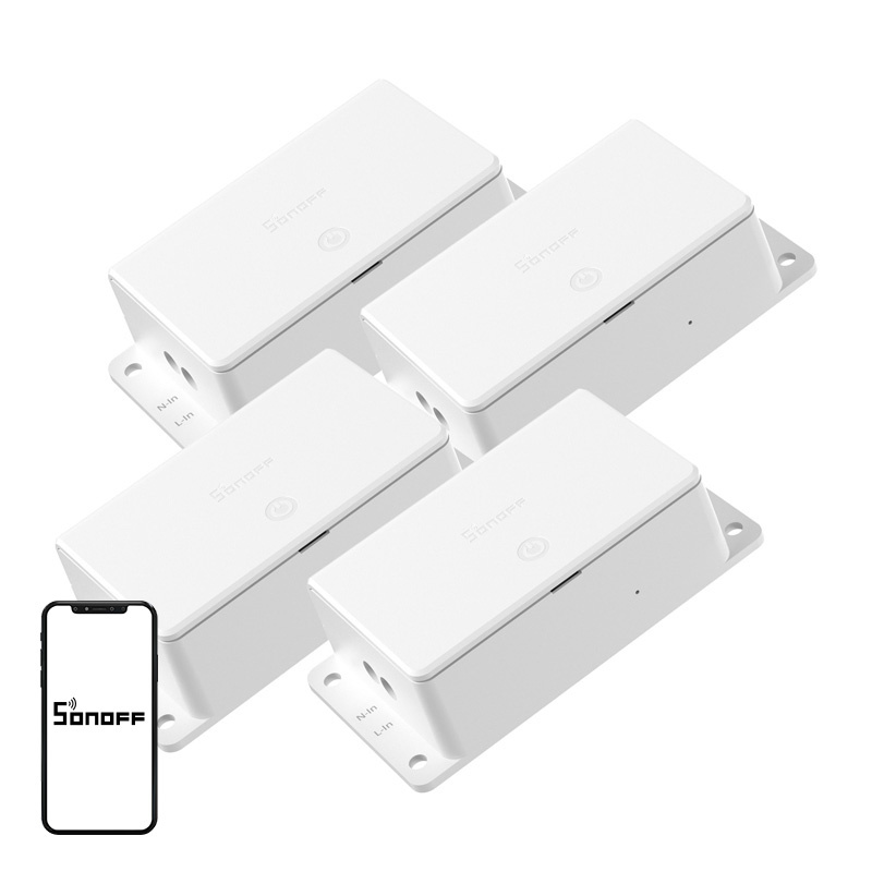  SONOFF Basic R5 Gen5 Wi-Fi Matter 10A Switch 4 Pack