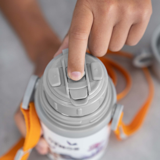 Dziecięcy kubek termiczny Zwilling Thermo Dinos Biały 380 ml - 2