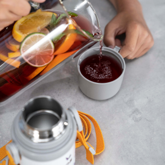 Dziecięcy kubek termiczny Zwilling Thermo Dinos Biały 380 ml - 5