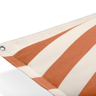 Pufa pływająca Fatboy Floatzac Stripe Orange Creme 180x134 cm - 4