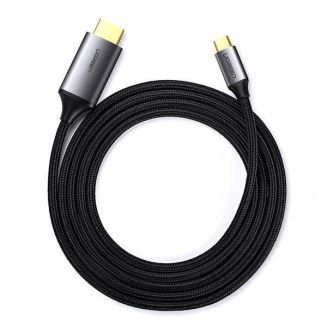 Kabel USB-C do HDMI UGREEN 4K UHD 1.5m MM142(czarny) - 2