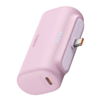 Powerbank Baseus Compact USB-C 5000mAh, 20W (różowy) - 2