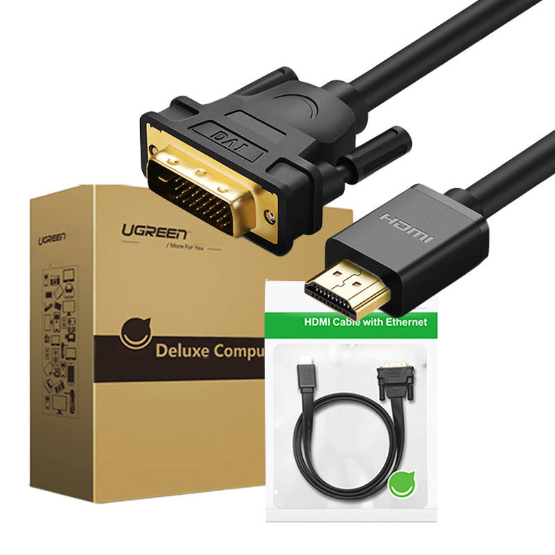 Kabel UGREEN HDMI-DVI 1,5m (czarny)