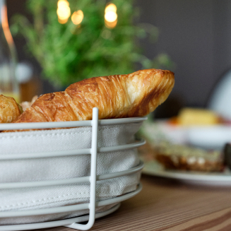 Zone Denmark Singles Warm Grey Bread Basket - 4