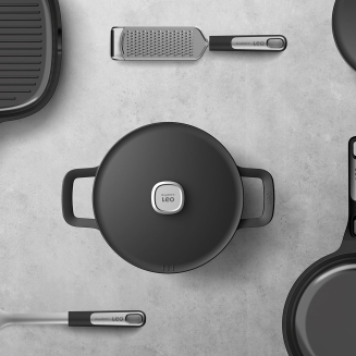 Patelnia Sauté z pokrywą z dwoma uchwytami BergHOFF Phantom 28 cm - 3