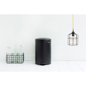 Kosz łazienkowy Brabantia NewIcon 20l Matt Black - 4
