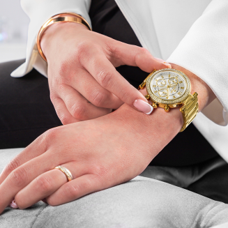 Zegarek Damski Giewont Sapphire Złoto Srebrny GW3380-B2 - 6