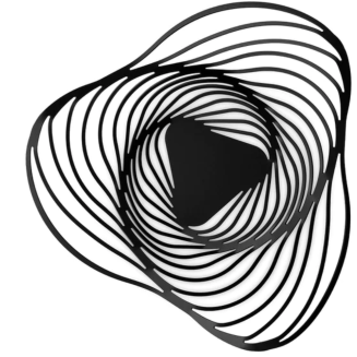 Patera na owoce Alessi Trinity czarna 33x16 cm - 4