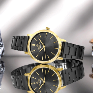 Zegarek Damski Giewont Sapphire Złoto Czarny GW2360-B4 - 7