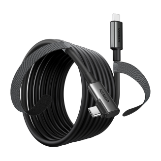 Kabel USB-C do USB-C Ugreen US551, VR, 5 Gbps, 5m (czarny) - 2