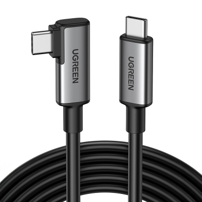 Ugreen US551 USB-C to USB-C Cable, VR, 5 Gbps, 5m (Black)