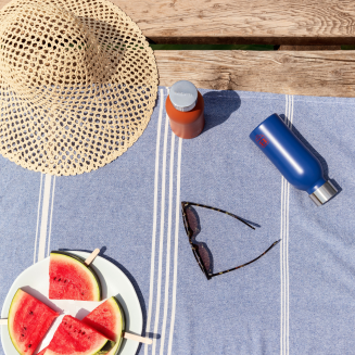 Butelka termiczna Casa Bugatti B BOTTLES Marsala Red 350 ml - 3